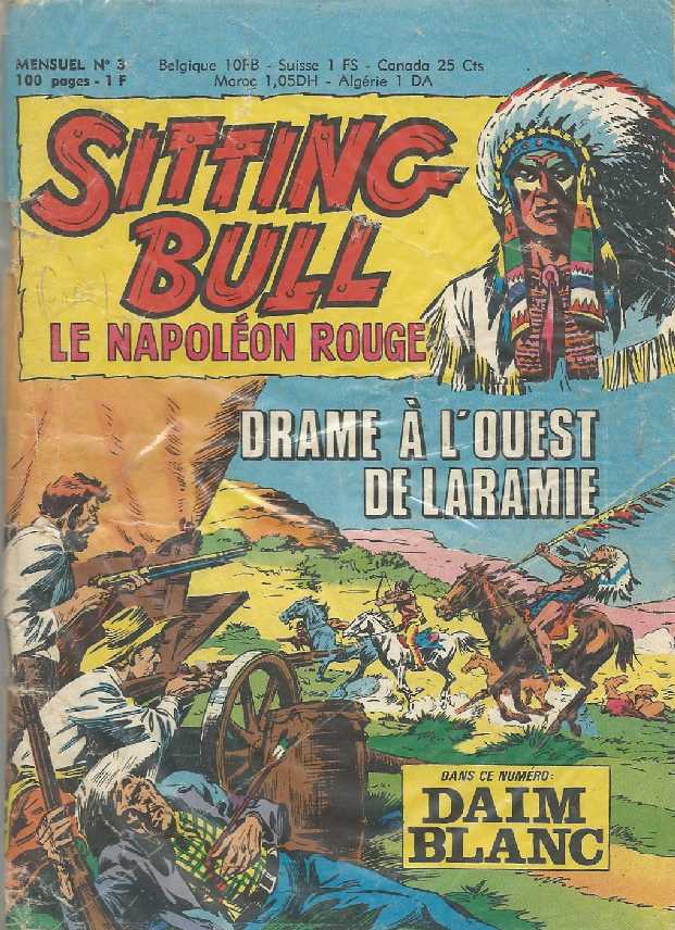 Scan de la Couverture Sitting Bull Le Napolon Rouge n 3